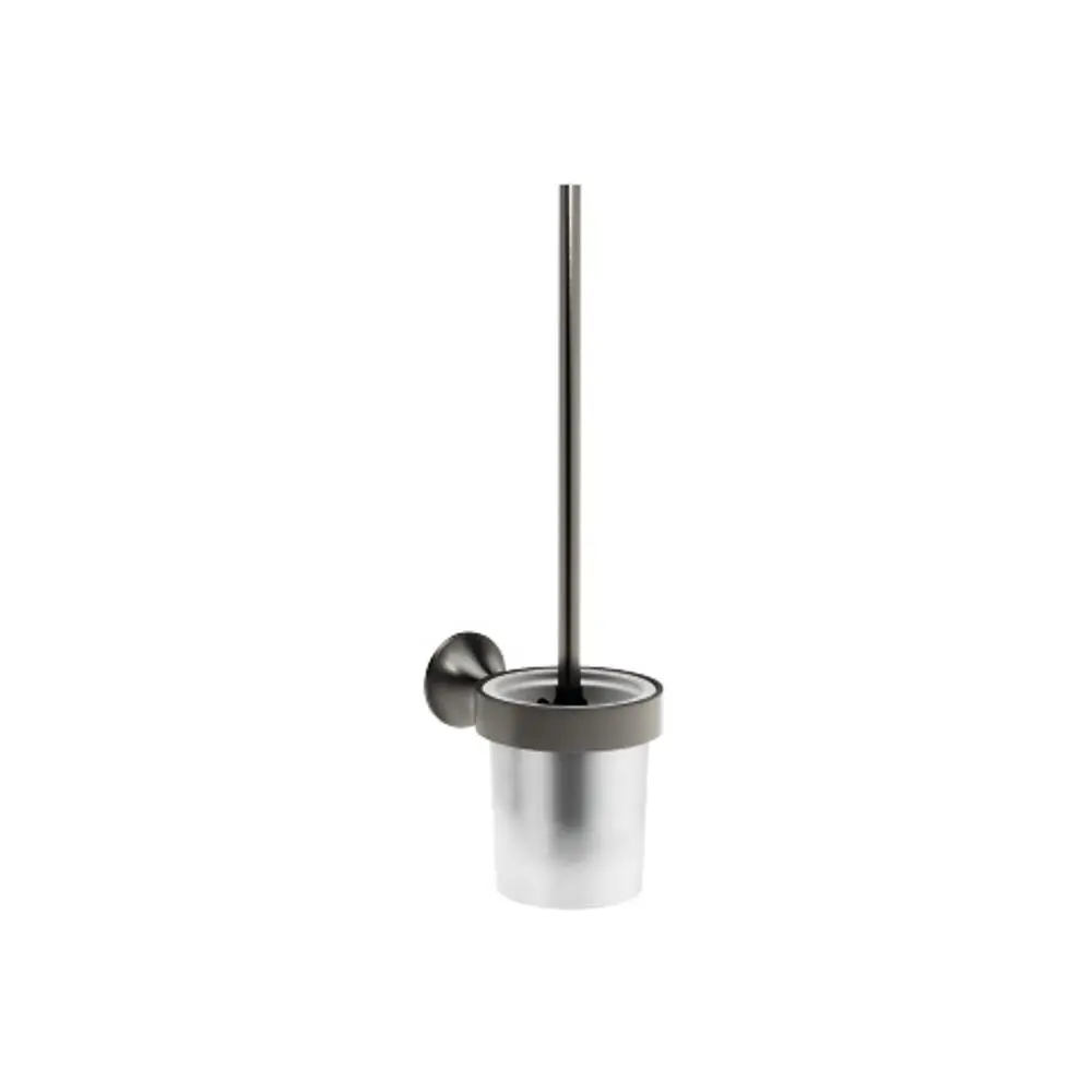 DORNBRACHT Toiletten-Bürstengarnitur , Wandmodell VAIA 83900809 Dark Platinum gebürstet, 83900809-99 Galeriebild 1